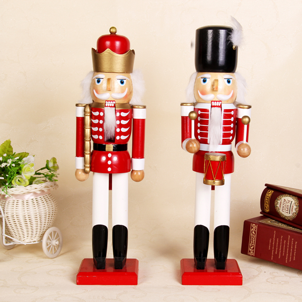 600x600 New Arrival 38cm Stickball League Soldier Nutcracker Ornaments