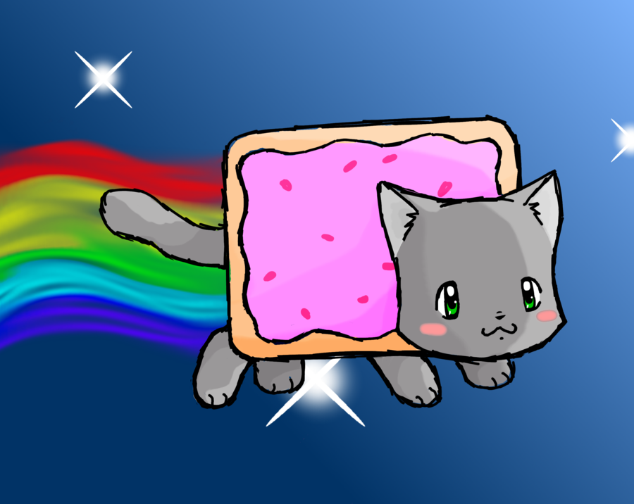 900x716 Nyan Cat By Tabbycat1212