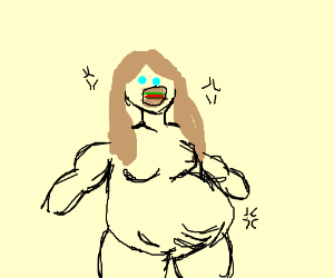 300x250 A Very Obese Woman