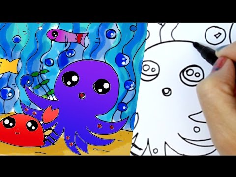 480x360 How To Draw Sea Animals