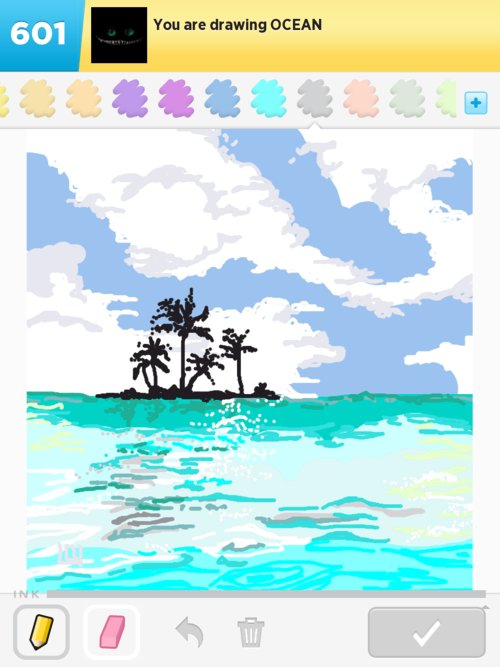 500x667 Ocean Drawings