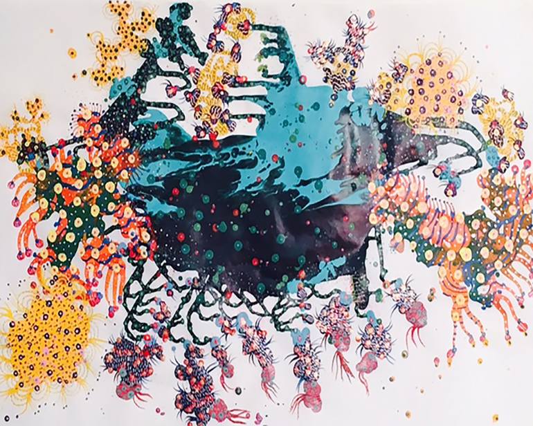 770x616 Saatchi Art Ocean Life Drawing By Avani Patel