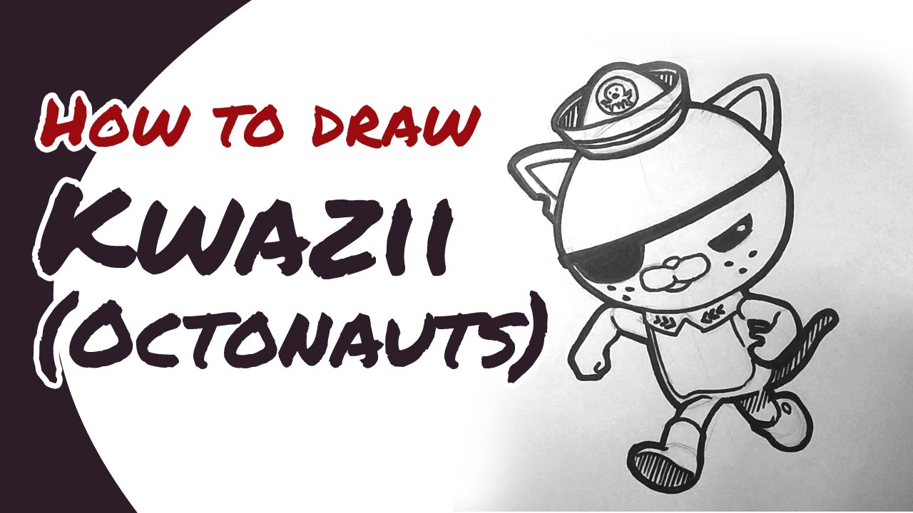 1280x720 How To Draw Kwazii From Octonauts Drawing Guide For Kids