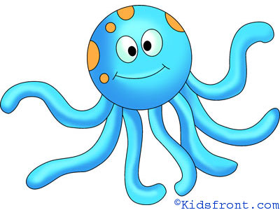 400x300 How To Draw Octopus, How To Draw For Kids, How To Draw Step By