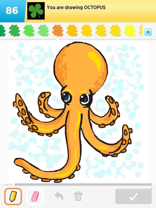 500x667 Octopus Drawings