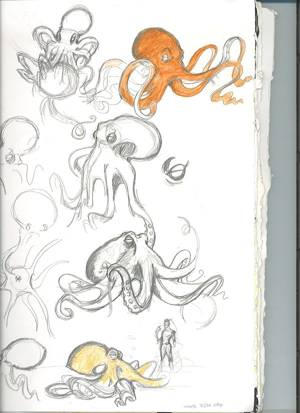 Octopuss Drawing at GetDrawings | Free download