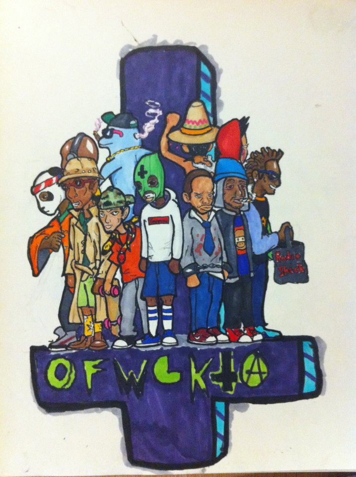 717x960 Odd Future Drawings