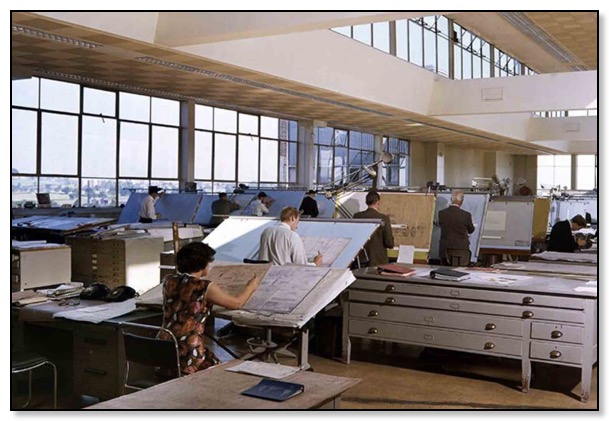609x421 Longbridge Drawing Office