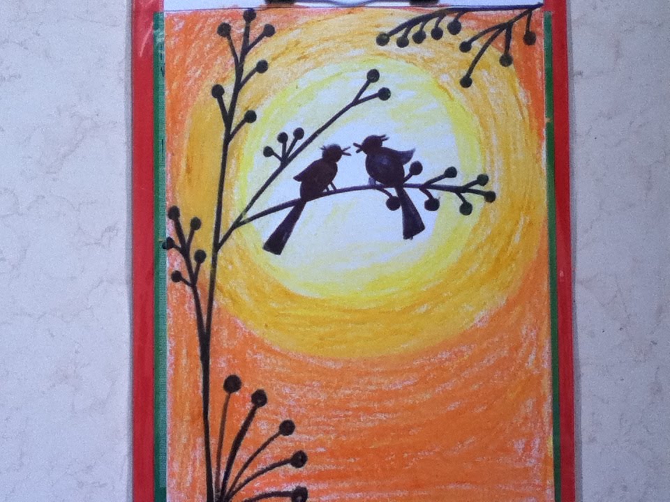 960x720 Beautiful Drawing For Children In Simple Steps(Oil Pastel Shading