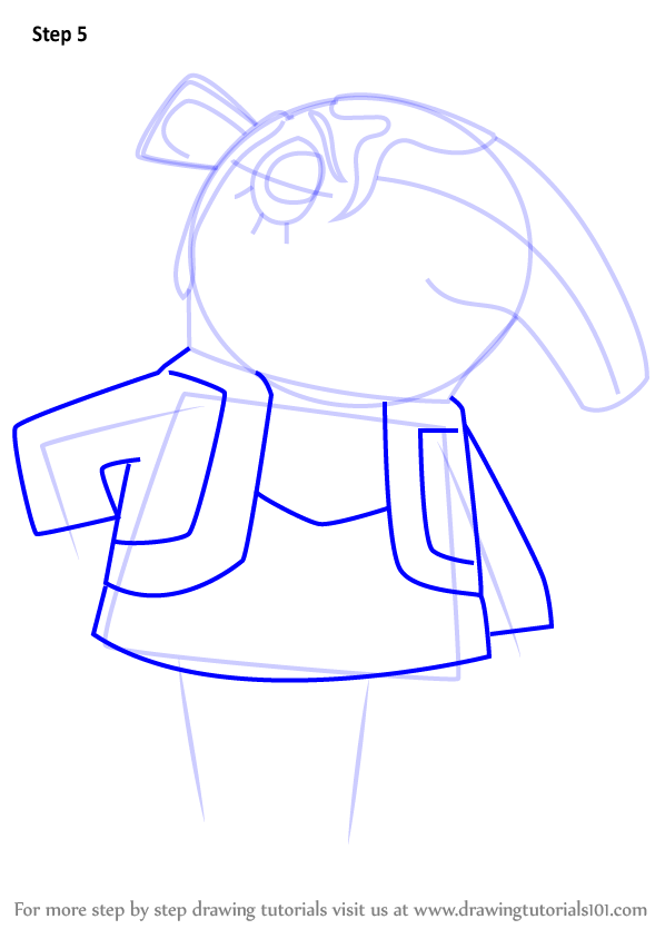 598x844 Learn How To Draw Olaf From Animal Crossing (Animal Crossing) Step