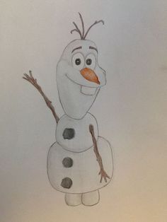 236x314 Olaf From Frozen, Snowman Drawing My Drawings!