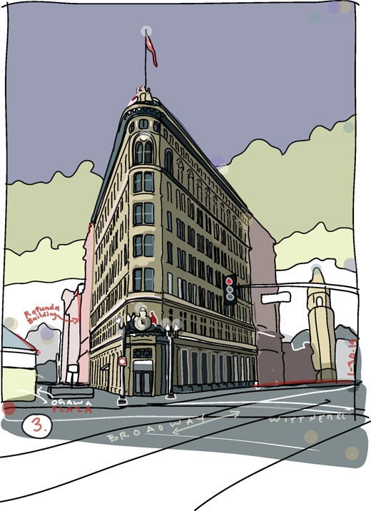 520x716 Urban Field Notes New Drawings, Old Buildings Spur