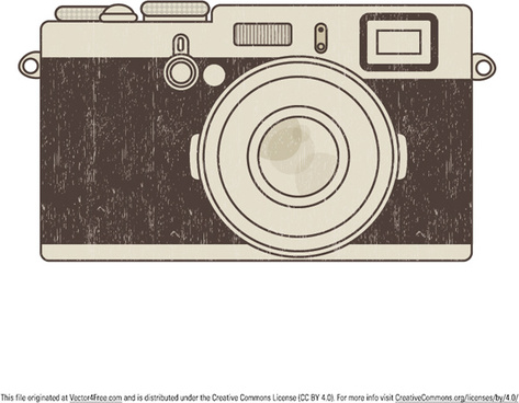 473x368 Old Camera Drawing Free Vector Download (91,784 Free Vector)