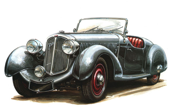 600x387 Vintage Car Cars