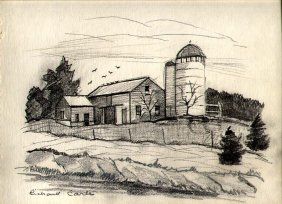 282x204 Drawings Of Old Farms
