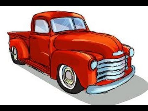 480x360 How To Draw A Chevy Truck