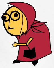 190x239 Old Lady Cartoon Drawing T Shirt Spreadshirt