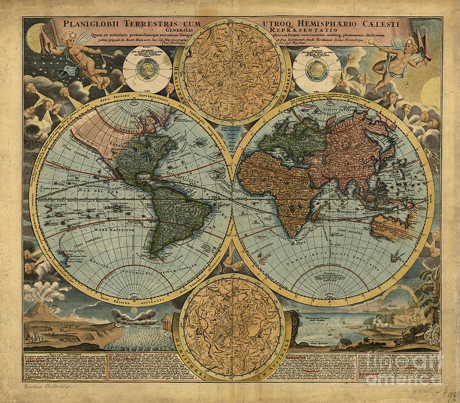 900x787 Old Antique World Map Drawing Color Final Cards