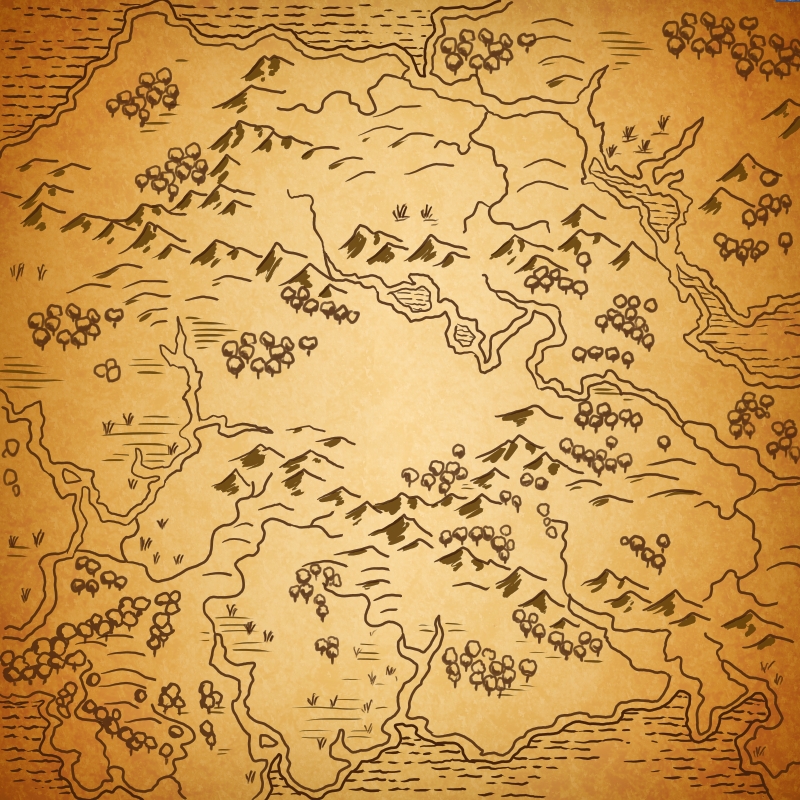 800x800 Old Map Drawing Steemit