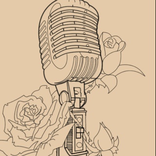320x320 Studio Microphone Tattoo Flash Line Drawings Pictures To Pin