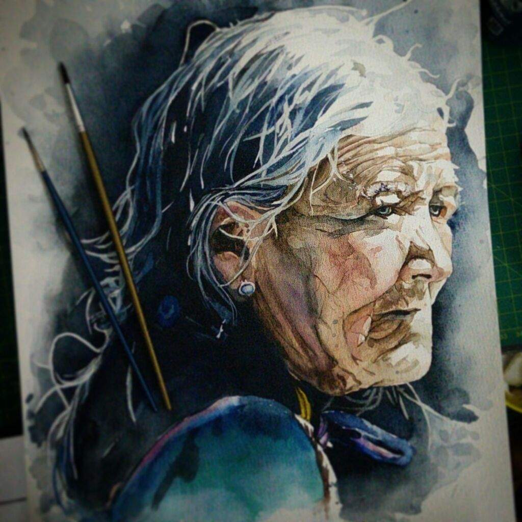 1024x1024 Old People Portrait Art Amino