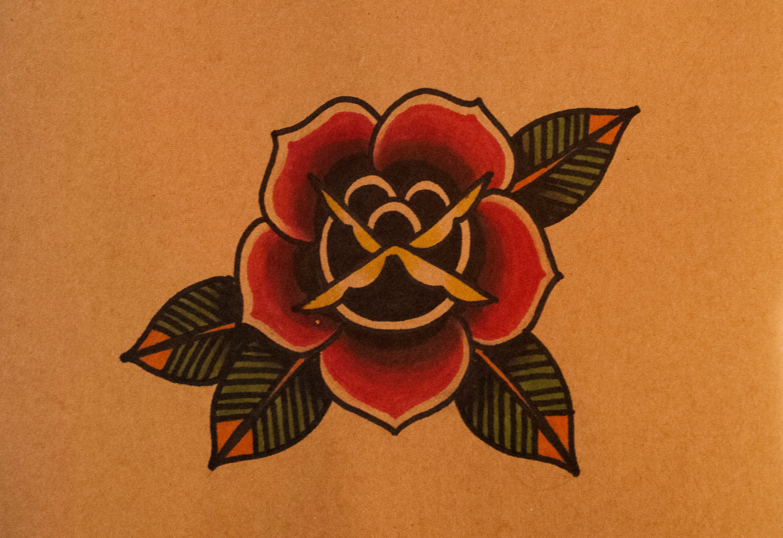 3027x2080 How To Draw An Old School Rose By Thebrokenpuppet