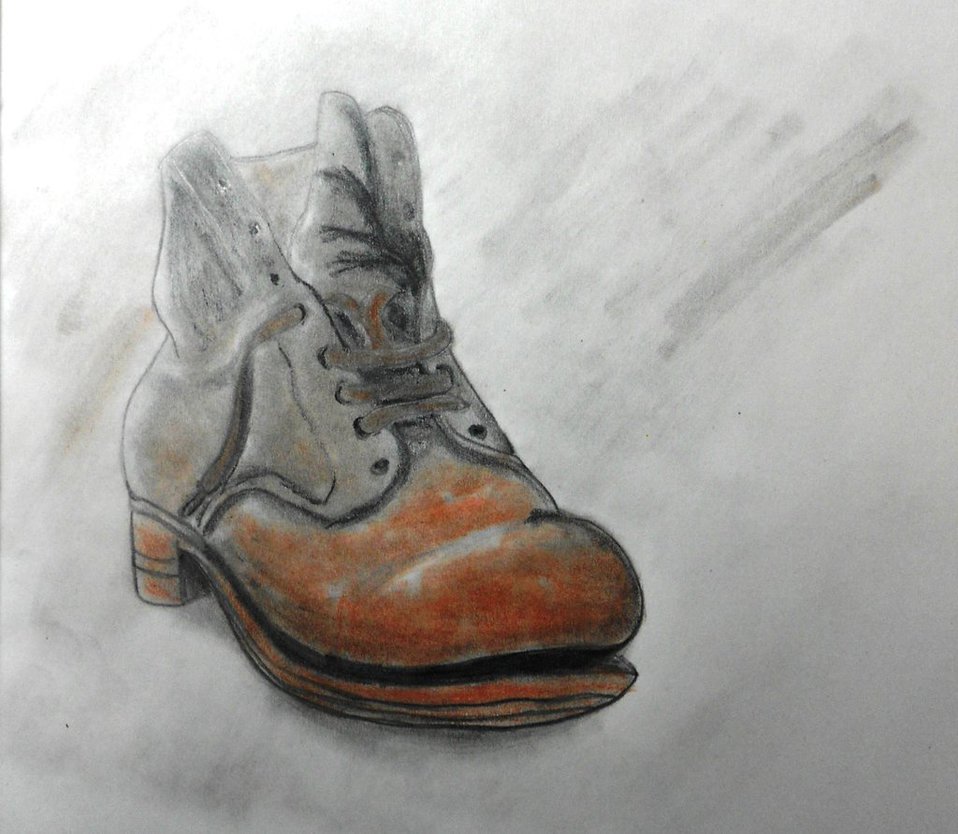 958x834 001 Draw Old Shoes By Happykappa