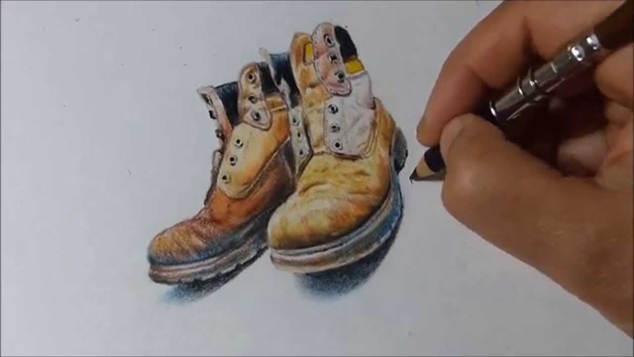 1280x720 Drawing Old Shoes