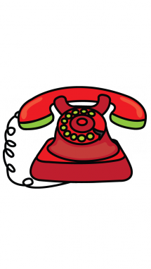 215x382 How To Draw An Old Style Telephone, Easy Step By Step Drawing Tutorial