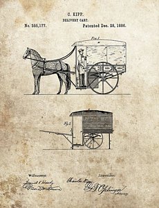 230x300 Old Wagons Drawings Fine Art America