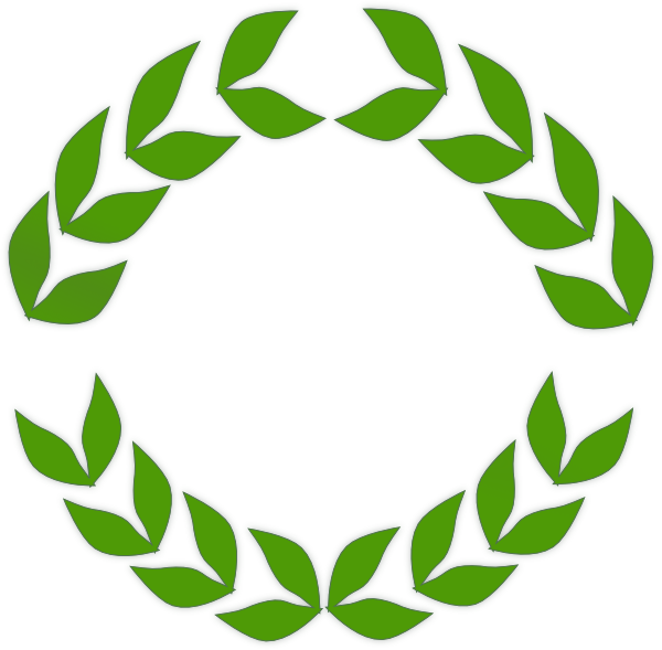 600x589 Olive Wreath Clip Art Free Vector In Open Office Drawing Svg