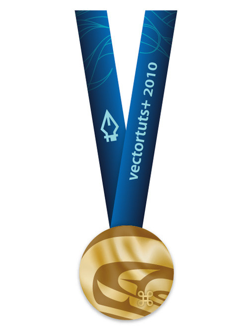 500x668 How To Make An Olympic Gold Medal In Adobe Illustrator Cs4