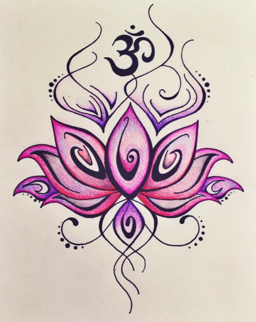 498x626 Yogi's Journal Lotus, Om And Drawings