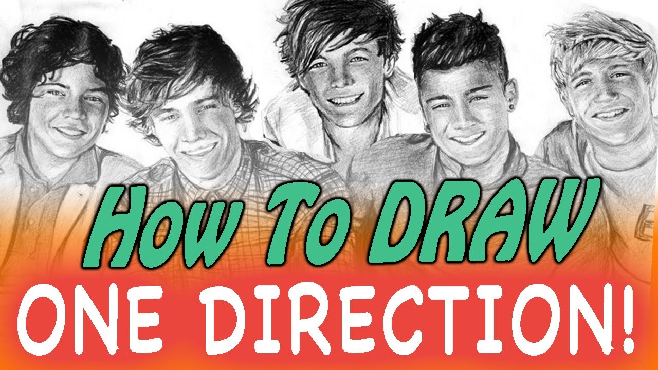 1280x720 How To Draw One Direction! Easy