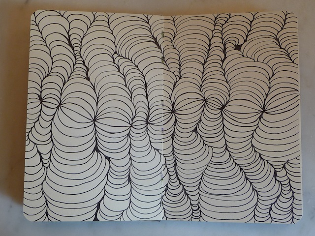 640x480 Op Art Inspired Line Drawing Artclubblog