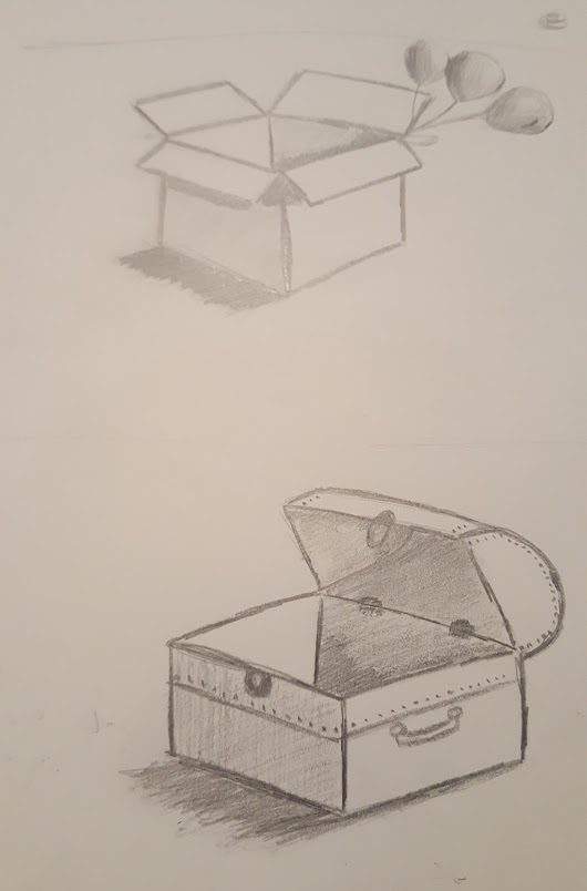 530x804 Lesson 5 Open Boxes. In Which I Draw A Trunk And A Box That Lost