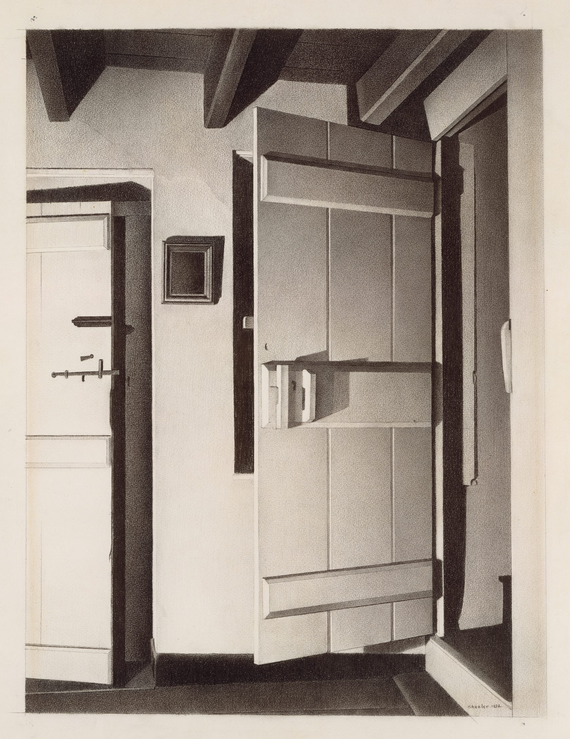 1157x1500 The Open Door Charles Sheeler 1992.24.7 Work Of Art