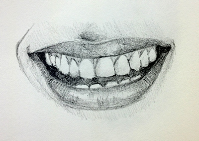 400x283 How To Draw Mouths
