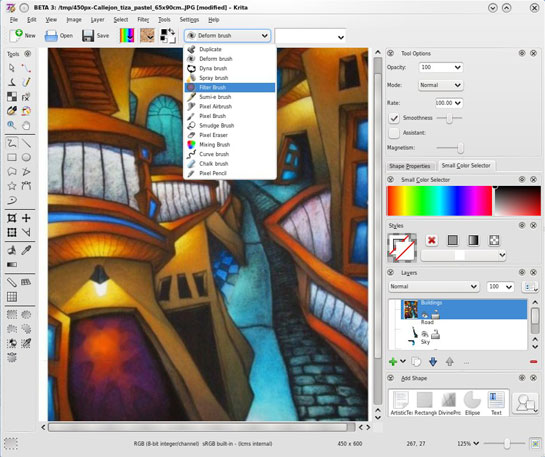 545x457 Krita The Open Source Digital Painting And Drawing Suite