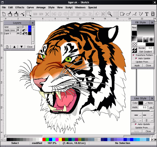 614x576 Vector Graphics Editors