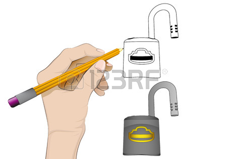 450x315 Human Hand Drawing Girl Pushchair Royalty Free Cliparts, Vectors