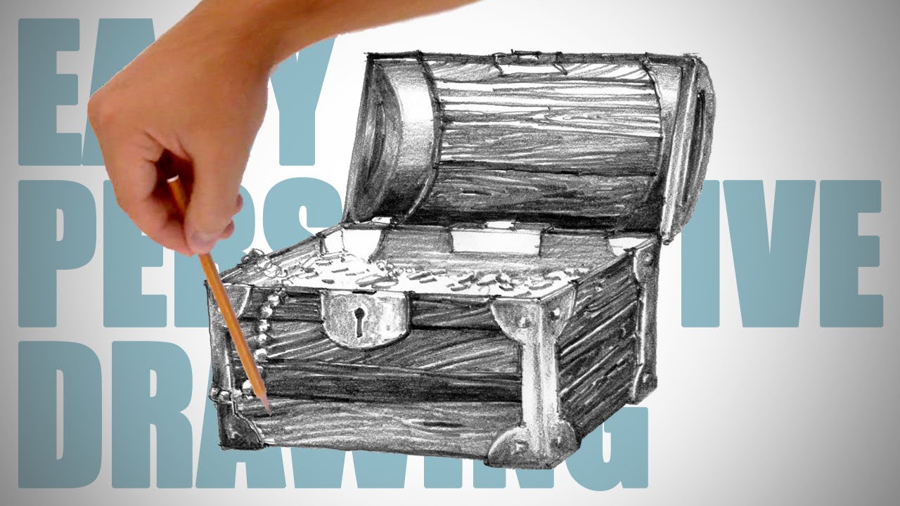 1280x720 How To Draw A Pirate Treasure Chest