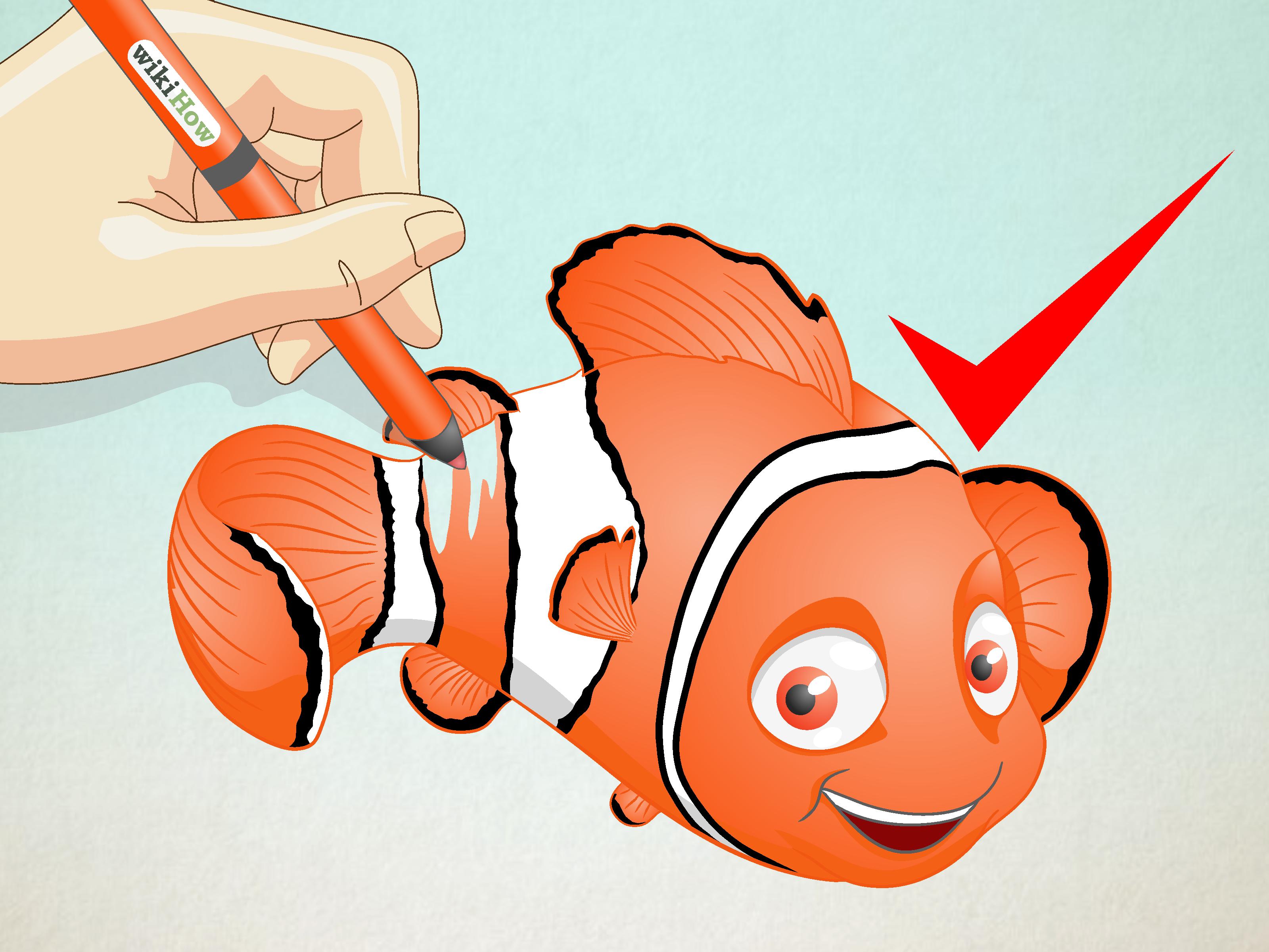 3200x2400 How To Draw Nemo From Finding Nemo 12 Steps (With Pictures)