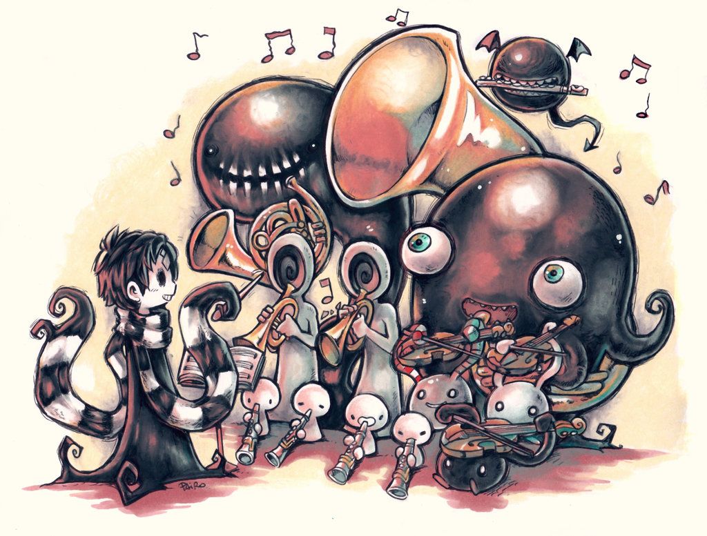 1024x777 Monster Orchestra By On @