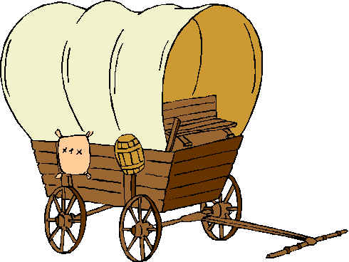 Oregon Trail Wagon Drawing at GetDrawings | Free download