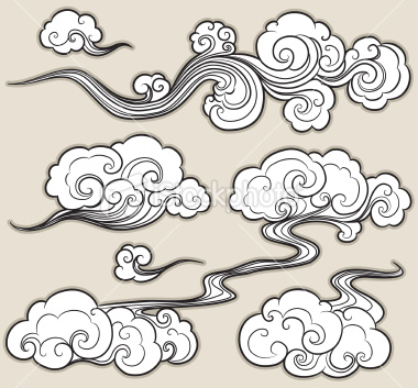 380x353 Oriental Cloud Illustrations Ashjk