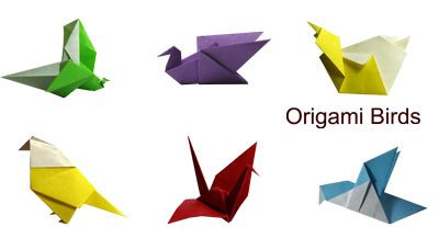 400x228 The Origami Bird Book Origami Birds