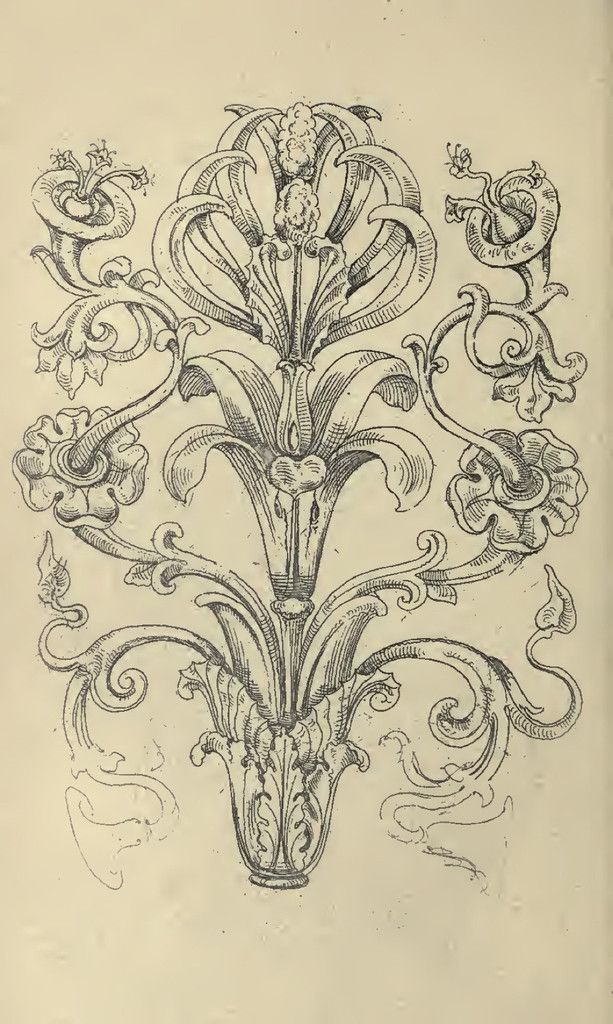 613x1024 Step By Step Drawing Ornate Frames And More Textile Prints