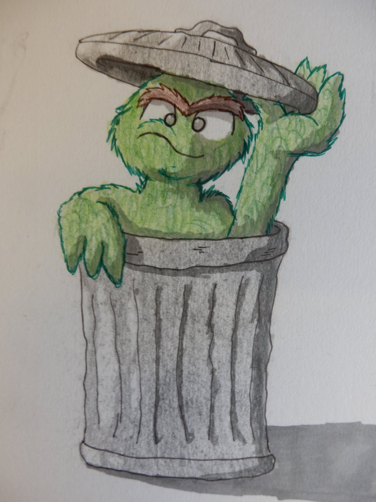 774x1032 Oscar The Grouch By Comradeg