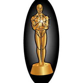 282x282 Vector Oscar Statue Template Free Vector Download 381821 Cannypic